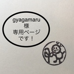 gyagamaru様専用ページ