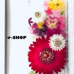 押し花スマホケース