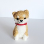 羊毛フェルト マスコット 柴犬 仔犬