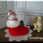 サンタブーツmini雪だるまちゃん