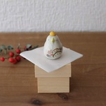 【新作】鏡ひよこ 2019　※予約販売　国産ヒノキの木箱入り