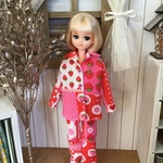 パジャマ・いちご柄