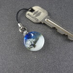 Snow tree & Moon 　ストラップ