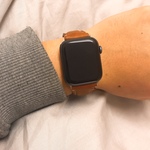 【受注販売Apple Watch 42/44mm用革バンド（送料無料）