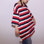 BIGTシャツ☆マルチボーダーver 1点物
