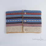 ネックウォーマー＜ノルディック柄◯横の切り替え＞