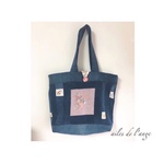 no.276 - kendowear remake  potchwork big  トートバッグ