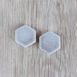 六角形タイル灰色2枚セット