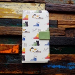受注制作 手帳型ケース(いっしょにおでかけ)