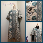 【再販】🌸minne感謝出品🌸シンプルAラインチュニックワンピース＊和柄