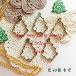 ✩５個入　Xmasツリー/空枠　金古美　色彩屋吉宗
