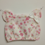 ハンドメイド☆赤ちゃん帽子(さくら)