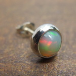 オパールピアス　1　【silver】 