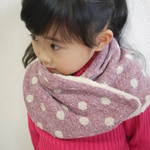 YONE♥ショールウォーマーの型紙♥ ネックウォーマー　マフラー　かんたん　初心者　ボア　冬　パターン　プレゼント　クリスマス　ギフト