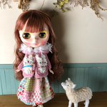 ★ピンク うさぎさんパーカー単品★くま太郎 ブライス