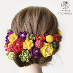 つまみ細工 髪飾り 27本セット 即日配送