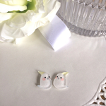 キバタンちゃんピアス