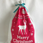 赤＊RED＊クリスマス＊プレゼント袋＊サンタクロースプレゼント袋＊Christmas Sacks＊