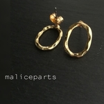 【2239】４個デザインチタンピアス+キャッチ