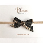 SALE!ヘッドバンド or クリップ *schoolgirl check