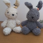 子うさぎ🐰のミルクとグレー