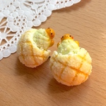 *かめろんぱん ブローチ*
