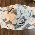 お魚サーフィンねこマスク🐱