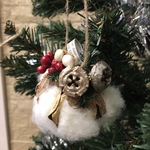 クリスマスオーナメント   コットン