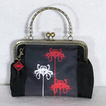 komagire✖️Spider Lilyコラボ彼岸花ガマ口BAG(レッド)