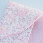 【再販】LIBERTY&カラーリネン　Felicite　フェリシテ　J17D　手帳(A6サイズ対応)カバー&　文庫本サイズカバー　兼用タイプ◆ほぼ日手帳にも