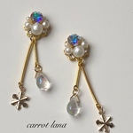 No.170 ＊ダイヤモンドダストピアス/イヤリング＊