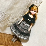 送料無料☆80☆リカちゃんサイズ☆ドレス