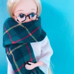リカちゃん・ドール用ストール・マフラー