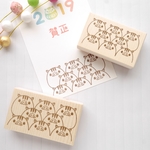 いいいい...いのししはんこ（年賀状、ぽち袋に！）