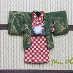 オビツ11 クリスマス和装セット：市松