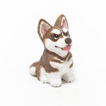 コルクのシベリアンハスキー子犬・ブラウン