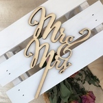 Mr.&Mrs. ケーキトッパー 