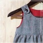 グレンチェック ワンピース 送料無料