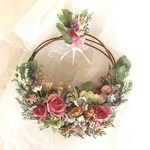ウエディング✨リースブーケ&ブートニア💐大人可愛いピンク