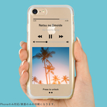 お好きなお写真で作る音楽プレイヤー風クリアスマホケース │iphone