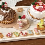 ＊＊Palmミニチュア＊クリスマスケーキ　タルト&クッキーセット③