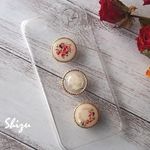 送料無料*ドライフラワー＆ジュエリーiPhoneケース/ローズ