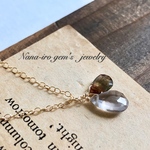 14kgf sillimanite × andalusite necklace