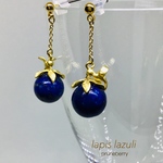 再販✨ハチドリが運ぶラピスラズリのピアス