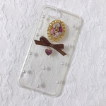 ♥×100  ブラウンリボン