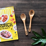 【SALE・送料全国￥500】バンブーハワイアンスプーン【プルメリア・モンステラ】 MĀLAMA CUTLERY SPOON