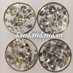 樹脂　シェル入り　ゴールド　アクリル　べっ甲　べっこう　鼈甲　べっ甲　シェル　パーツ　素材　材料　金具　ピアス　イヤリング　アクセサリー　資材　チャーム