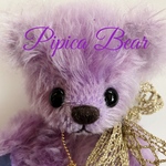 Pipica World ⊂(^(工)^)⊃ #1307　ラベンダー　モヘア　テディベア