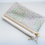 ◇◆Special Price◆◇　LIBERTY&帆布　Jess and Jean 　ジェスアンドジーン　J15B　ｗファスナー中布ポケット付きポーチ