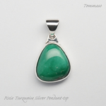 【3k94k9様オーダーメイド】ピクシーターコイズ シルバーペンダントトップ Pixie turquoise